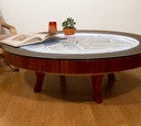 Table basse en bois dur