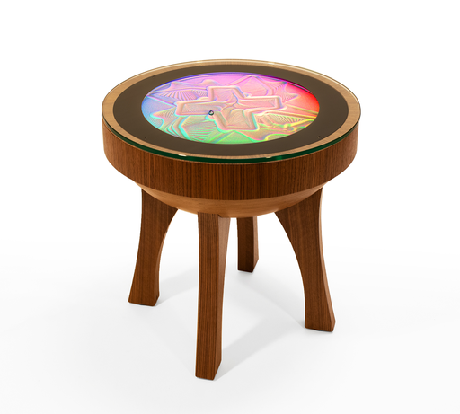 Table d'appoint en bois massif